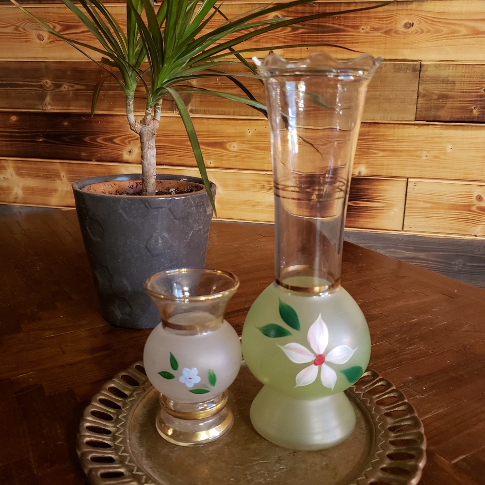 Pair of Vintage Bartlett Collins Vases